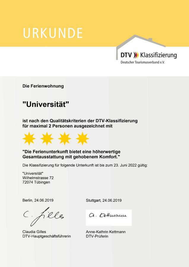 Ferienwohnung Universitaet Tubingen Bagian luar foto